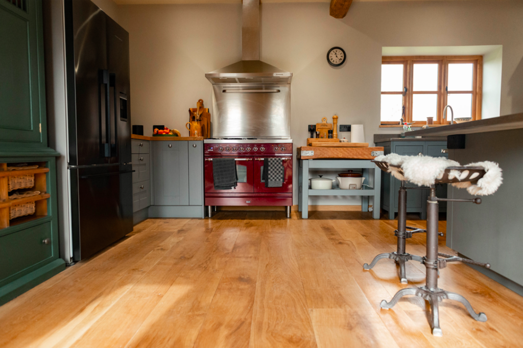 wood kitchen floor